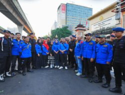 Buruh KSPSI dan Polri Adakan Bakti Sosial, Ratusan Paket Sembako Dibagikan kepada Warga