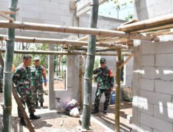Program RTLH Terus Dikebut, Dandim Ponorogo Tinjau Perkembangannya