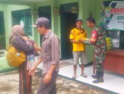 Sebanyak 5 Ton Penyaluran Beras SPHP di Koramil 0801/08 Tulakan Ludes Terjual