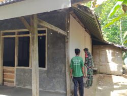 10 Unit Rumah Program RTLH Capai 75 Persen Diwilayah Sudimoro, TNI Konsisten Lakukan Pendampingan