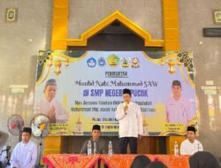 SMP Negeri 1 Pucuk Gelar Peringatan Maulid Nabi Muhammad SAW di Masjid As-Ashr