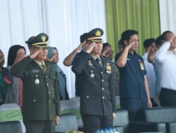 Bentuk Sinergitas, Wakapolres Gresik Hadiri Upacara Harhubnas 2025 di Dermaga Pelabuhan Gresik