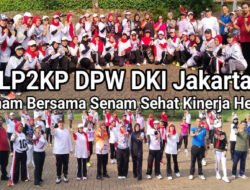 LP2KP Gelar Senam Bersama di Taman Cempaka Cilangkap Cipayung Jakarta