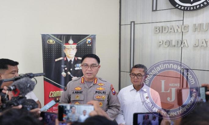 Polda Jatim Amankan Tersangka MF Alias P Diduga Kuat Terlibat Penghasutan Aksi Anarkis di Kediri