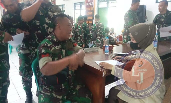 Kodim 0610/Sumedang Gelar Pemeriksaan Kesehatan Semester II Tahun 2025