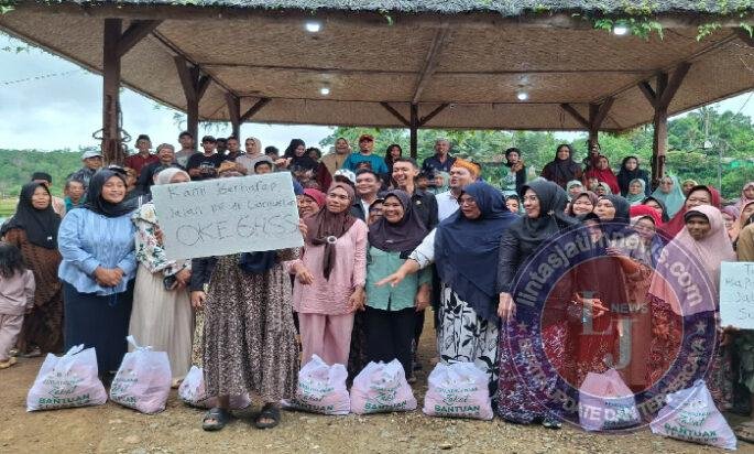 Warga ucapkan Terimakasih kepada Gubernur Banten jalan Cikatomas Tegalumbu Dibangun