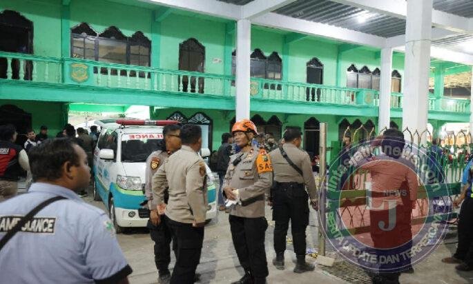 Polresta Sidoarjo Terjunkan 40 Personel Samapta Bantu Evakuasi di Ponpes Al Khoziny