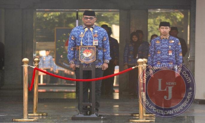 Kemendagri Gelar Upacara Hari Kesaktian Pancasila dan Lepas Kontingen Pornas XVII Korpri