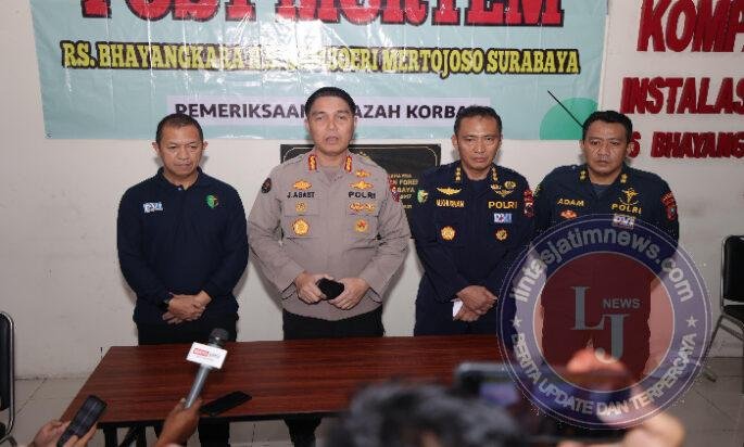 Polda Jatim Sampaikan Perkembangan Identifikasi Korban Robohnya Ponpes Al-Khoziny Sidoarjo